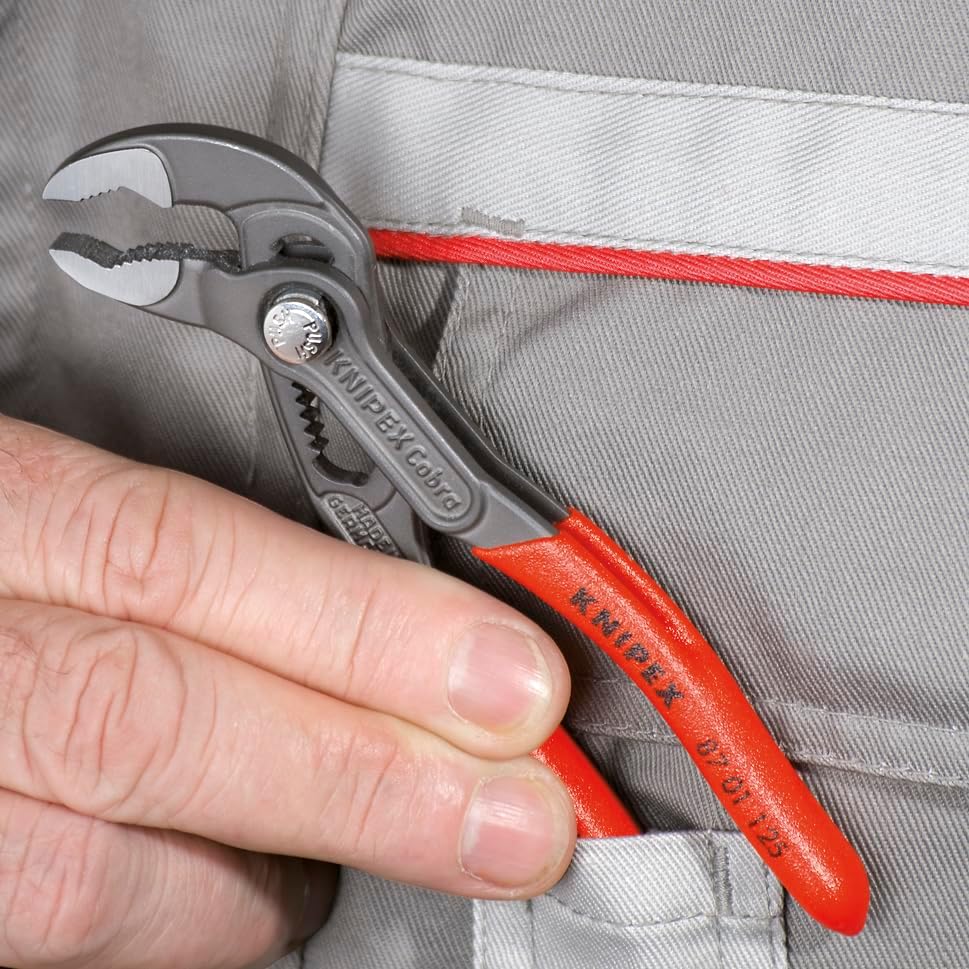 KNIPEX 8701125 - Cobra Water Pump Pliers, 5-Inch